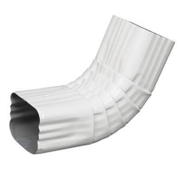 Amerimax Home Products 2x3 WHT ALU A Elbow 27064